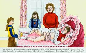 Some of Charlies naughty baby punishment art