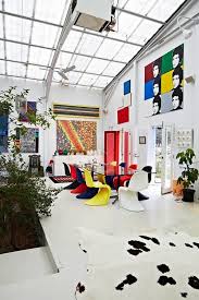The interior in pop art style takes as its basis the bright 60s. House Tour A Pop Art Inspired Atrium Home Coco Kelley Interior Design Art Pop Art Decor Best Home Interior Design