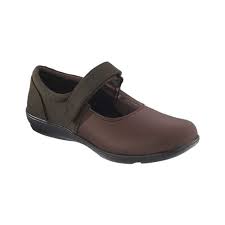 Womens Aetrex Helen Mary Jane Size 95 M Brown Four Way