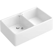Spoelbak Villeroy Boch Dubbel 90 Cm Wit