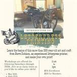 An Introduction to Letterpress Printing