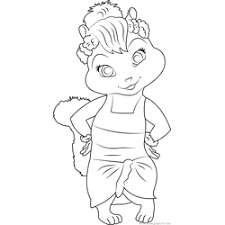 See more ideas about alvin and the chipmunks, chipmunks, cartoon coloring pages. Jeanette Coloring Page For Kids Free Alvin And The Chipmunks Printable Coloring Pages Online For Kids Coloringpages101 Com Coloring Pages For Kids