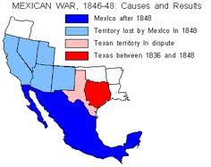 En 1846, al no reconocer méxico la incorporación de texas a estados unidos de américa, este país envió tropas al mando del general zachary taylor con la orden de avanzar sobre al río grande (río bravo), que en aquel momento pertenecía a tamaulipas, ya que la frontera con texas estaba. Guerra Entre Mexico Y Los Estados Unidos