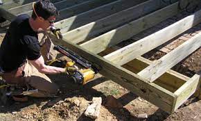 Ipedepot.com deck framing provides the best. Fast And True Deck Framing Extreme How To