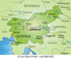 En el caso de que no esté de acuerdo con el registro y el almacenamiento de las visualizaciones de las notificaciones recibidas y los clics en los. Mapa De Eslovenia Mapa De Eslovenia Como Un Mapa En Verde Canstock