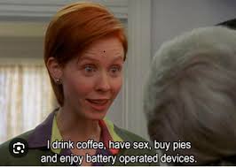 Channeling my inner Miranda by buying pies from my local bakery for  Thanksgiving 😂 : r/sexandthecity