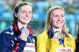 Katie ledecky is heading to tokyo as a household name nine years after her first foray into the national spotlight at the 2012 london olympics. Olympics 2021 Katie Ledecky Qualifies But Has Australian Challenger