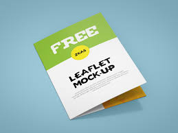 Free A5 Bi Fold Leaflet Mockup Brochure Mockup Free Brochure Mockup Psd Leaflet