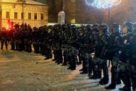 Файл:Russian OMON police task forces during pro-navalny rallies.jpg —  Викиновости