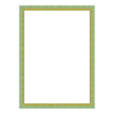 Cornice Inspire Bicolor Verdegiallo Per Foto Da 50x70 Cm Prezzo Online Leroy Merlin Cornici Cornici In Legno Bicolore