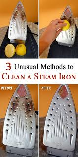 3 Unusual Methods To Clean A Steam Iron Magical Cleaning House Cleaning Tips Cleaning Hacks Deep Cleaning Tips
