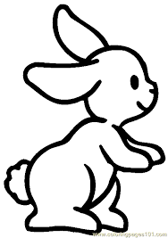 Rabbits prefer soft, quiet environments, so they may not fit well into a busy family life and rioting domestic dogs and cats. Coloring Pages Bunny Rabbit Coloring Page 04 Animals Ezentity Gt Others Free Printable Coloring Page Onl Bunny Coloring Pages Rabbit Colors Easy Drawings