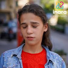 Yasmina's house in Syria was hit and shell fragments got stuck in her left  eye. Her father lost his legs and her sister was also injured by the  bombing. Doctors removed the