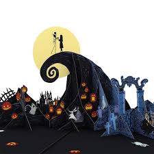 Custom holiday cards for every occasion. Disney S Tim Burton S The Nightmare Before Christmas 3d Card Lovepop