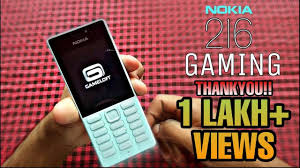 Nokia 216 Gaming Youtube