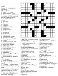 Then, make a word list with an answer and a clue on each line. Free Printable Crossword Puzzles Easy