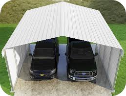 Maybe you would like to learn more about one of these? Versatube 2 Sided 20x20x10 Classic Steel Carport Kit