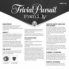 If you fail, then bless your heart. Hasbro Trivial Pursuit Family Game Instructions Manualzz