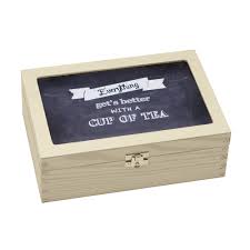 There's a link between the commitment to the gym, and the sponsorships. Teabox Holz Everything Gets Better Kreidetafel Optik Contento