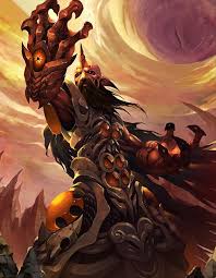 Artist Unknown Title Unknown Card Tyrannical Warlock Boss Art Fantasy Concept Art