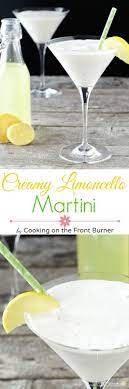 Creamy Limoncello Martini Recipe Martini Recipes After Dinner Drinks Limoncello