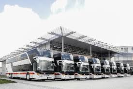 The bus measures 14,000 mm in length, 2,550 mm in width, and 4,000 mm in height. Deutsche Bahn Expands Its Bus Fleet With Setra Doubledecker Buses Conceptcarz Com