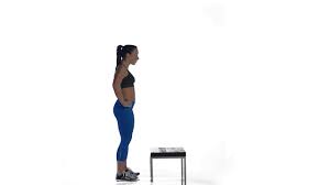 Maintain neutral spine with the arms extended, shoulders down and chest lifted. How To Step Ups Youtube