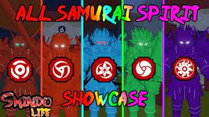 Each element has its own moves and powers that you'll know here. Shindo Life All Samurai Spirit Showcase Youtube