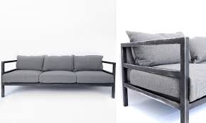 10 Easy Pieces The California Dude Sofa Remodelista Steel Sofa Sofa Frame Metal Sofa