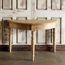 Demi Lune Console Table Demilune Table Sideboards Living Room Rustic Living Room Furniture