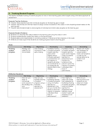 Student Progress Tracking Templates At