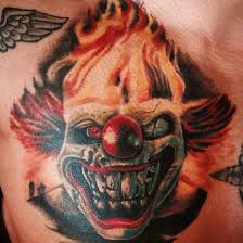 Hand tattoo clown tattoo black and grey by ljubomir brkic. Payaso Video Game Color Realismo Tatuaje Hecho Por Osvaldo Castillo Skull Tattoo Cool Tattoos Tattoos For Guys