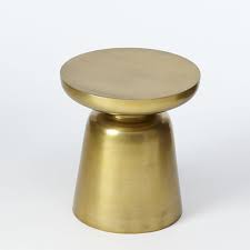 Martini Side Table Side Table Modern Side Table Aluminum Table