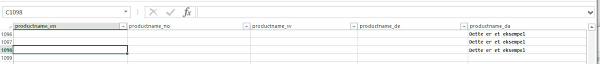 Every cell that contains data or individual cell formatting is represented by a record. Translate Text Using Vba Stack Overflow