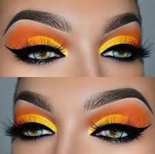 Mujer Con Estilo Tutorial Makeup Ojos De Color Amarillo Vibrante Makeup Maquillaje Makeupartist Makeuplooks Colorful Makeup Eye Make Up Artistry Makeup