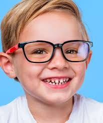 Calmoptics Blue Light Blocking Glasses For Kids In 2021 Glasses Light Blue Rectangle Glass