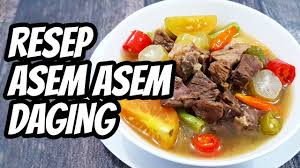 1 kg ikan bandeng 125 gram belimbing wuluh 50 gram bawang merah 50 gram bawang putih 100. Resep Cara Membuat Asem Asem Daging Sapi Belimbing Wuluh Enak Dan Sederhana Remana Youtube