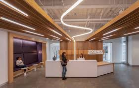 Zogenix Offices Emeryville Office Snapshots In 2020 Architecture Design Lobby Reception Design Architecture