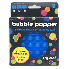 Relieve stress with pop it fidget toys. Bubble Popper Sensory Fidget Toy 5in Let Go Have Fun