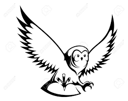 Maybe you would like to learn more about one of these? Flying Owl For Mascot Or Tattoo Design Royalty Free Cliparts Vectors And Stock Illustration Image 12072969