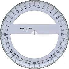 Grad Protractor Angulo De 400 Grados Protractor Drafting Tools Grid Paper