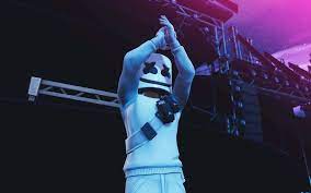 Download Feel the Euphoria With Fortnite and Marshmello! Wallpaper |  Wallpapers.com