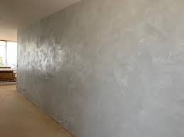 Light Grey Venetian Plaster Smooth Finish With Slight Texture Concrete Looks Fireplace And Feature Walls Polished Plaster Venetian Plaster Hardwood Floors