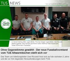 Der neue Fußball-Vorstand vom...