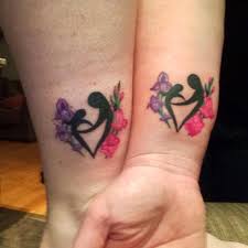 Birthday Flowers For Mom Images My Mother Daughter Tattoo With My Mom Purple Flowers Are The February Birth Flowers And The Pi Tattoos For Daughters Birth Flower Tattoos Mom Daughter Tattoos