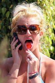 Britney takes her kids to the pool 2 in this photo: Ok Exclusive Britney Spears Has A Sweet Diet Secret Candy