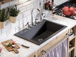 The top reasons why you should choose sinks made from granite composite is that they're highly durable, easy to maintain, naturally quiet, and heat resistant. Top 5 Kitchen Sink Materials Sinkology