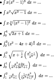 Teknik Integral Substitusi