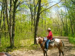 The 101 site campground at beaver pond and the cabins at bear hill pond. Riding The Southern Kettle Moraine State Forest In Wisconsin Equitrekking
