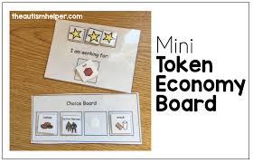 Mini Token Economy Board The Autism Helper